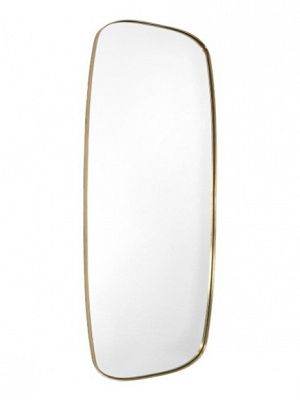 Ava Gold Mirror 27